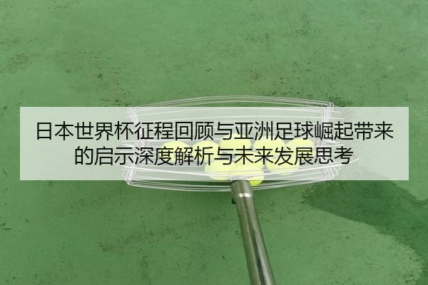 日本世界杯征程回顾与亚洲足球崛起带来的启示深度解析与未来发展思考